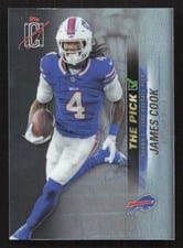 2025 Topps Signature Class The Pick James Cook #TP-4 card
