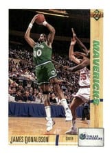 1991-92 Upper Deck Base Set James Donaldson #124 card