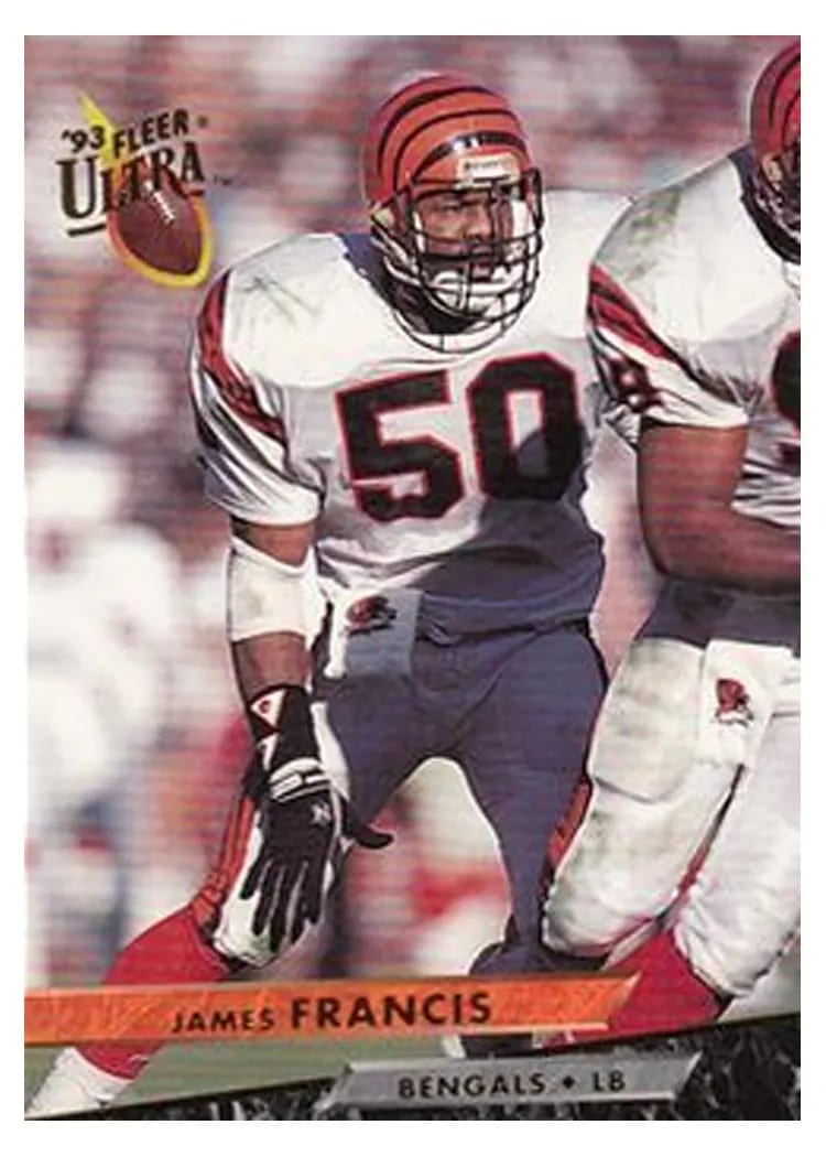1993 Ultra James Francis #57 card