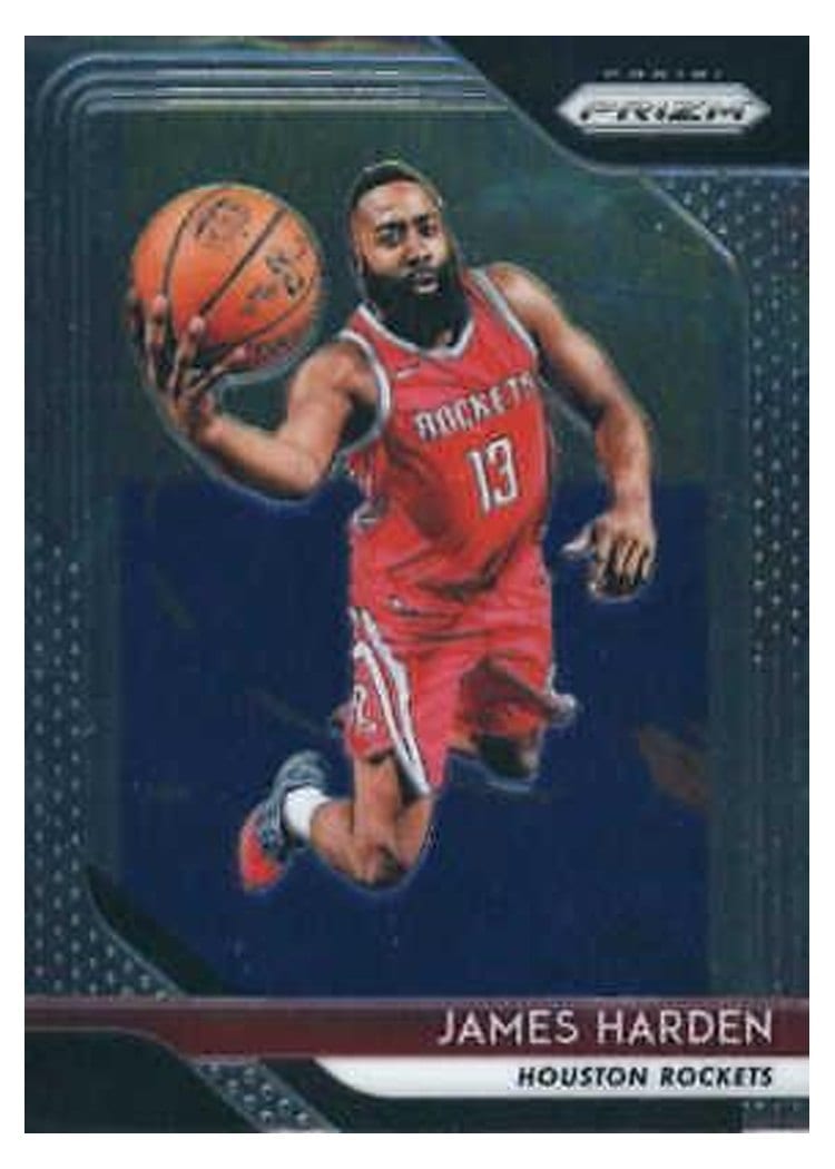 2018-19 Panini Prizm Base Set James Harden #34 card