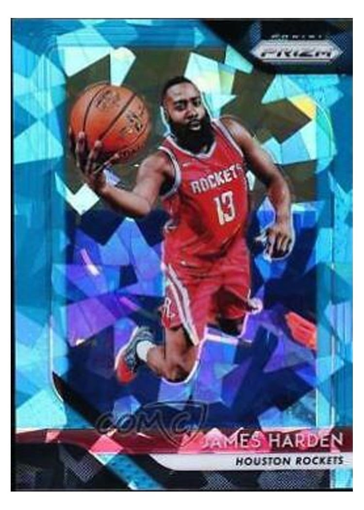 2018-19 Panini Prizm Base Set James Harden #34 card
