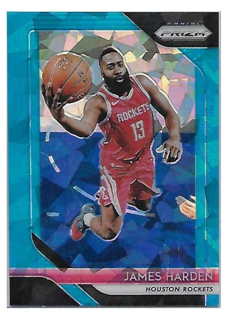 2018-19 Panini Prizm Base Set James Harden #34 card