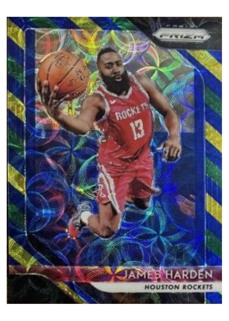 2018-19 Panini Prizm Base Set James Harden #34 card