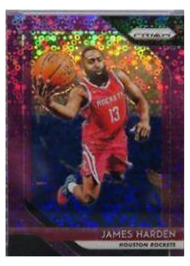 2018-19 Panini Prizm Base Set James Harden #34 card