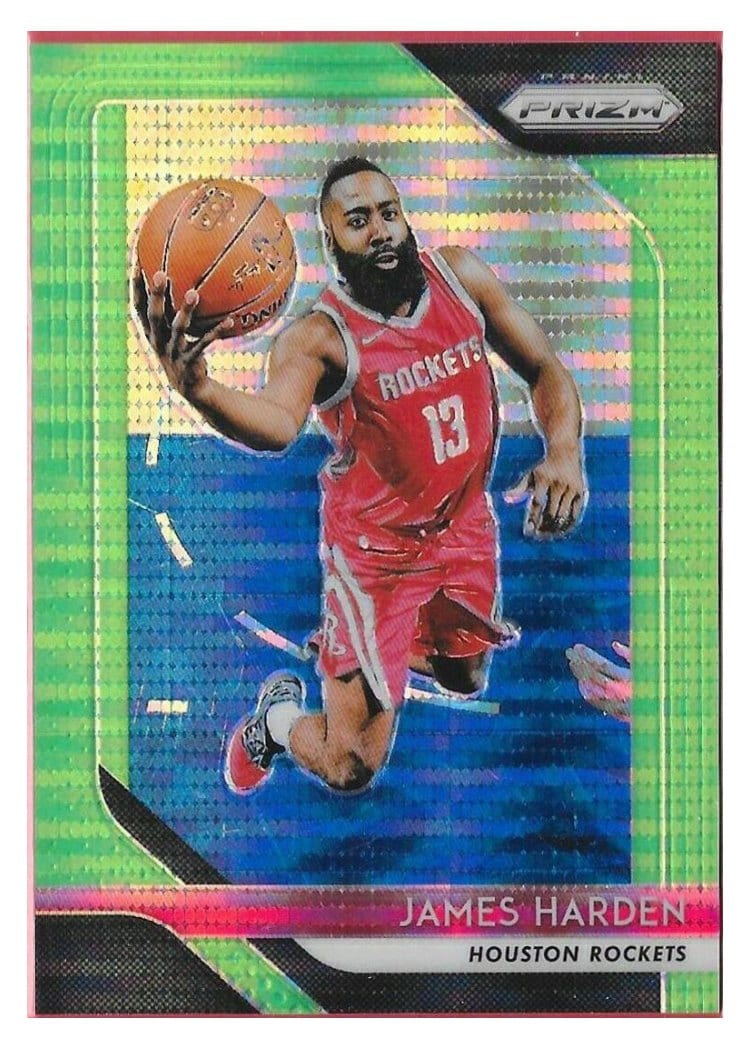 2018-19 Panini Prizm Base Set James Harden #34 card
