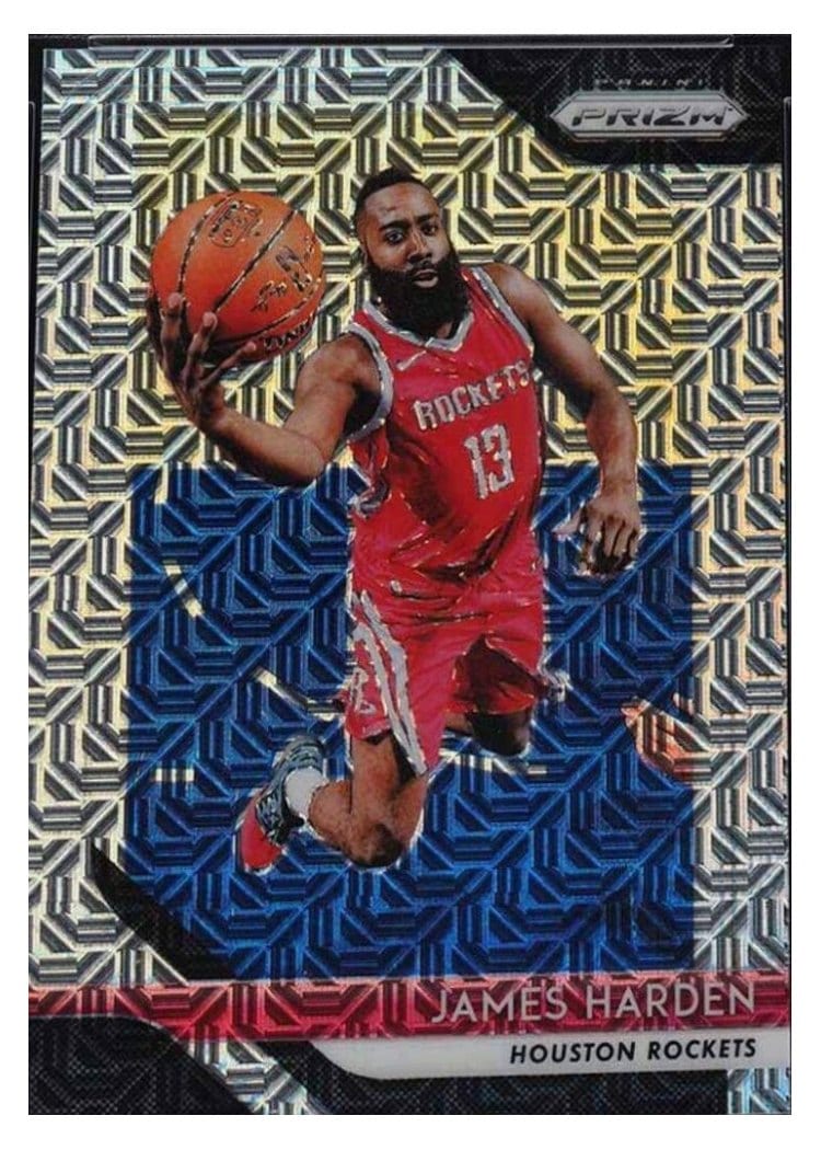 2018-19 Panini Prizm Base Set James Harden #34 card