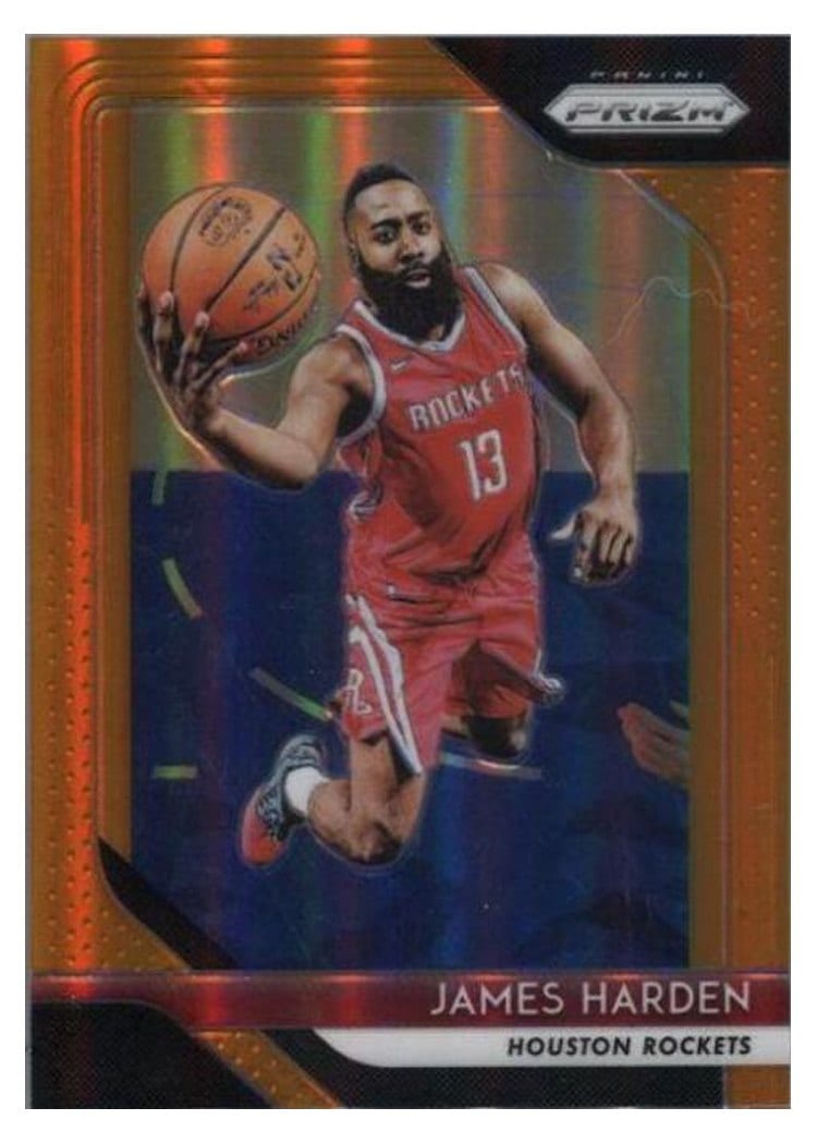 2018-19 Panini Prizm Base Set James Harden #34 card