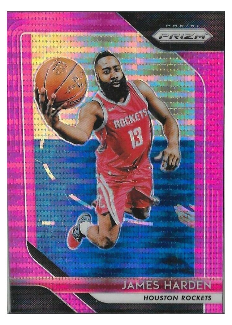 2018-19 Panini Prizm Base Set James Harden #34 card