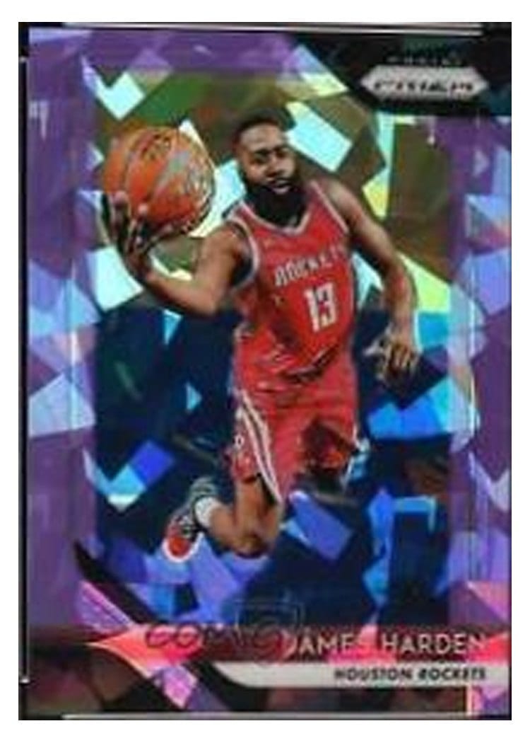 2018-19 Panini Prizm Base Set James Harden #34 card