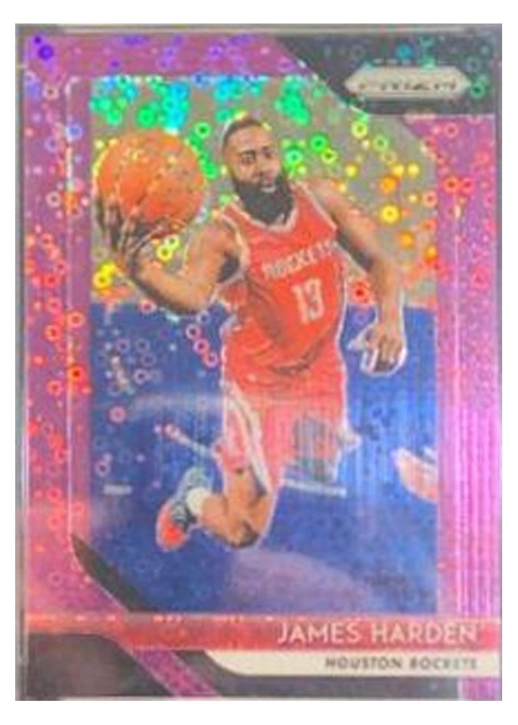 2018-19 Panini Prizm Base Set James Harden #34 card