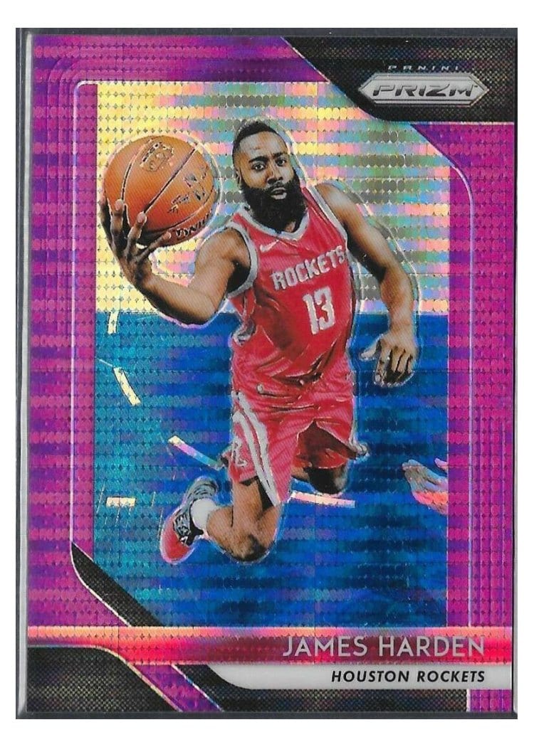 2018-19 Panini Prizm Base Set James Harden #34 card