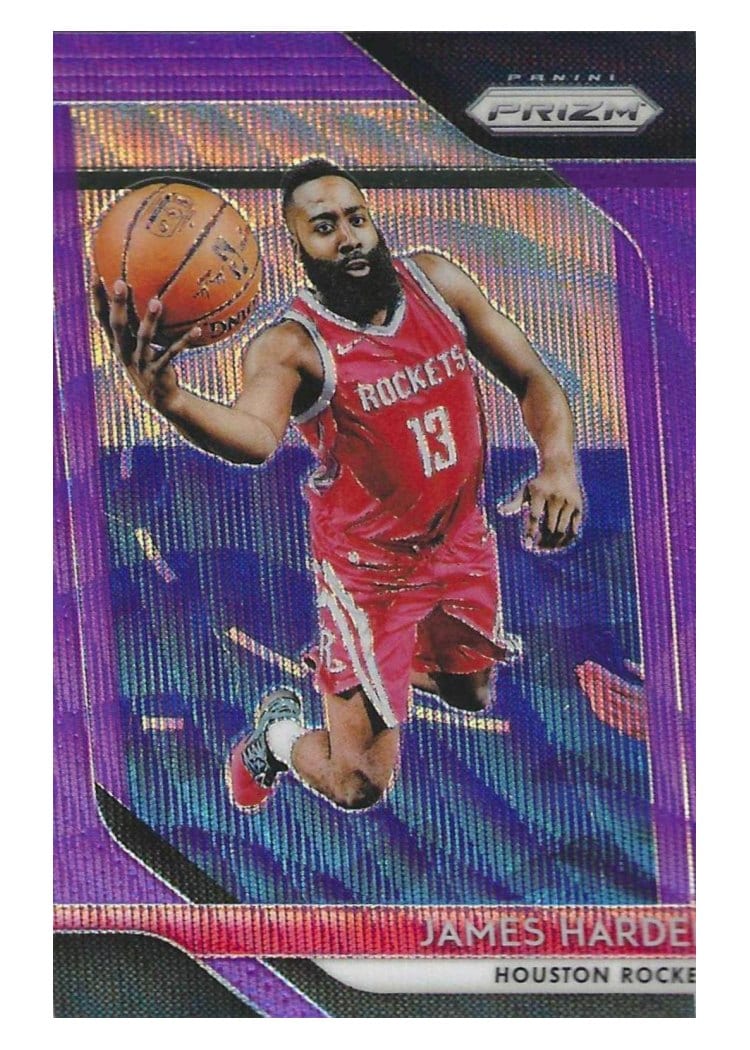2018-19 Panini Prizm Base Set James Harden #34 card