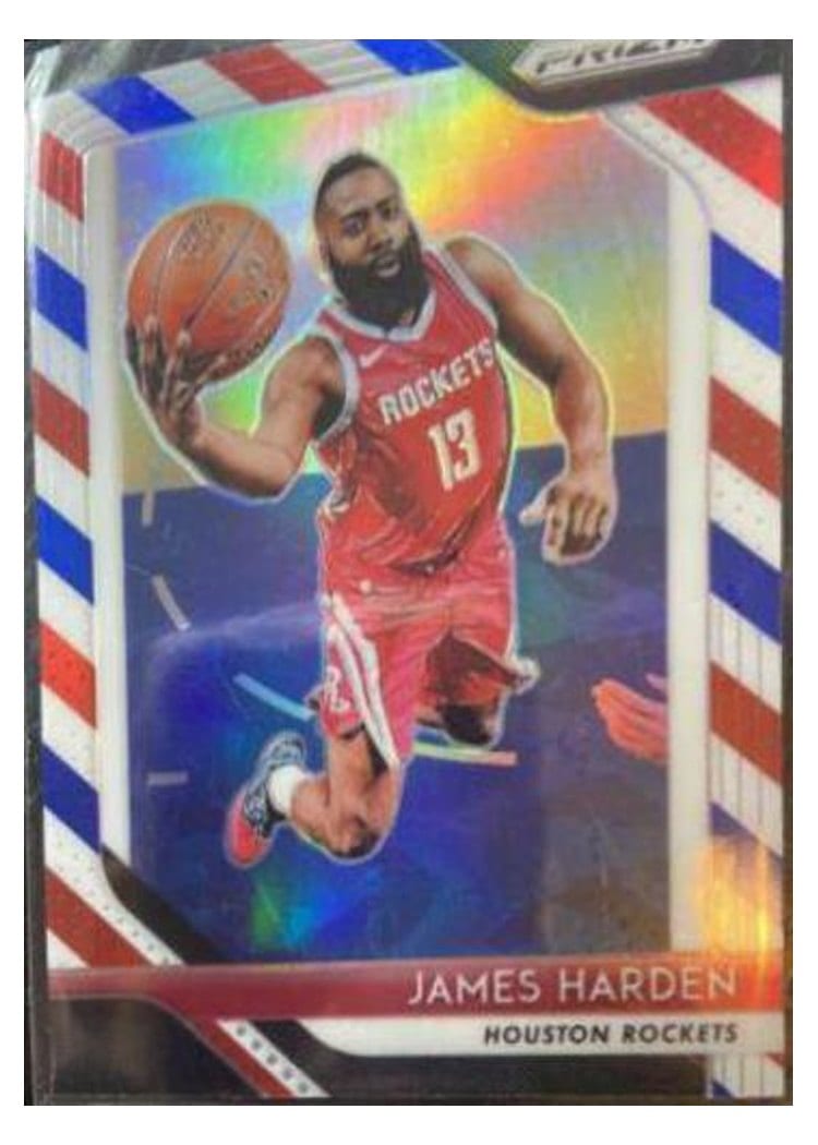 2018-19 Panini Prizm Base Set James Harden #34 card