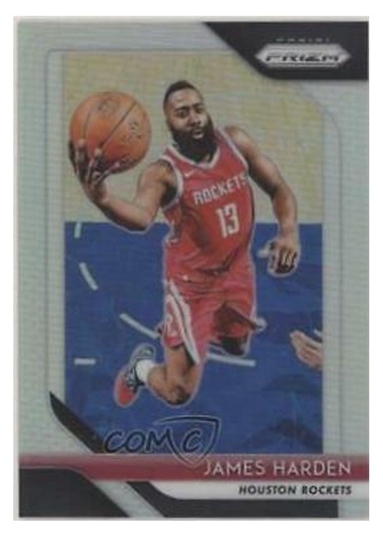 2018-19 Panini Prizm Base Set James Harden #34 card