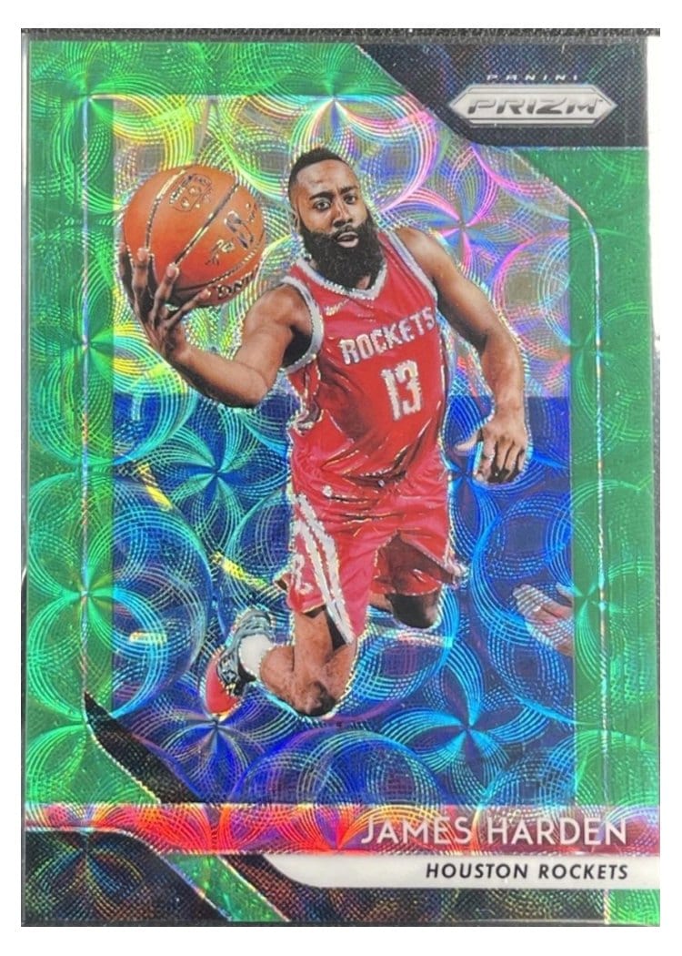 2018-19 Panini Prizm Base Set James Harden #34 card