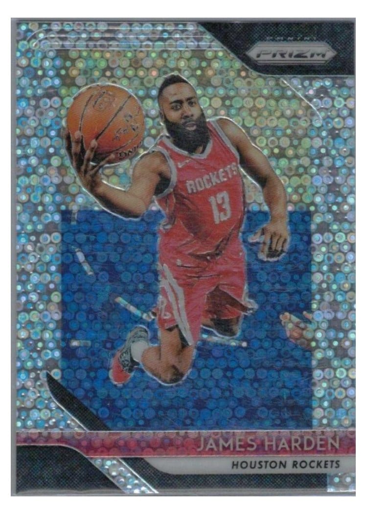 2018-19 Panini Prizm Base Set James Harden #34 card
