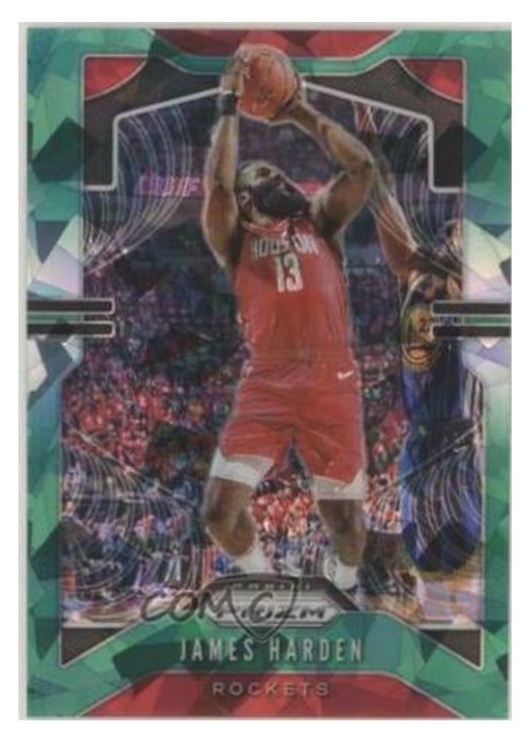 2019-20 Panini Prizm Base Set James Harden #107 card