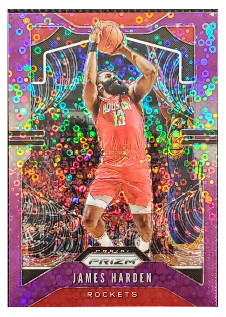 2019-20 Panini Prizm Base Set James Harden #107 card