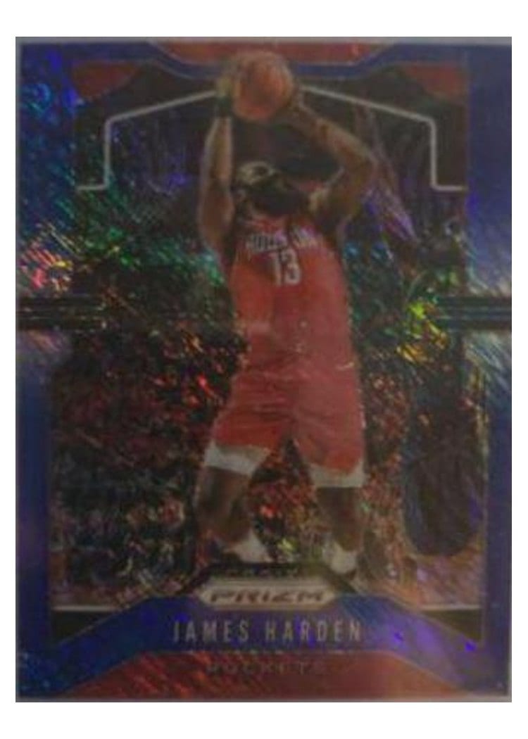 2019-20 Panini Prizm Base Set James Harden #107 card