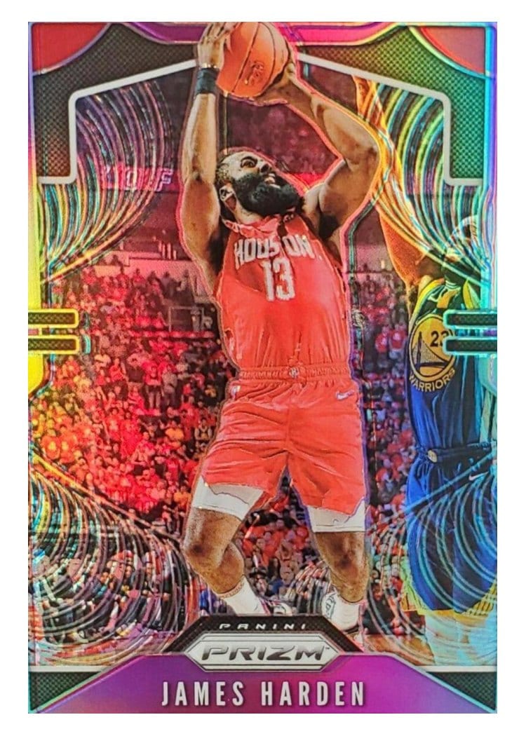2019-20 Panini Prizm Base Set James Harden #107 card