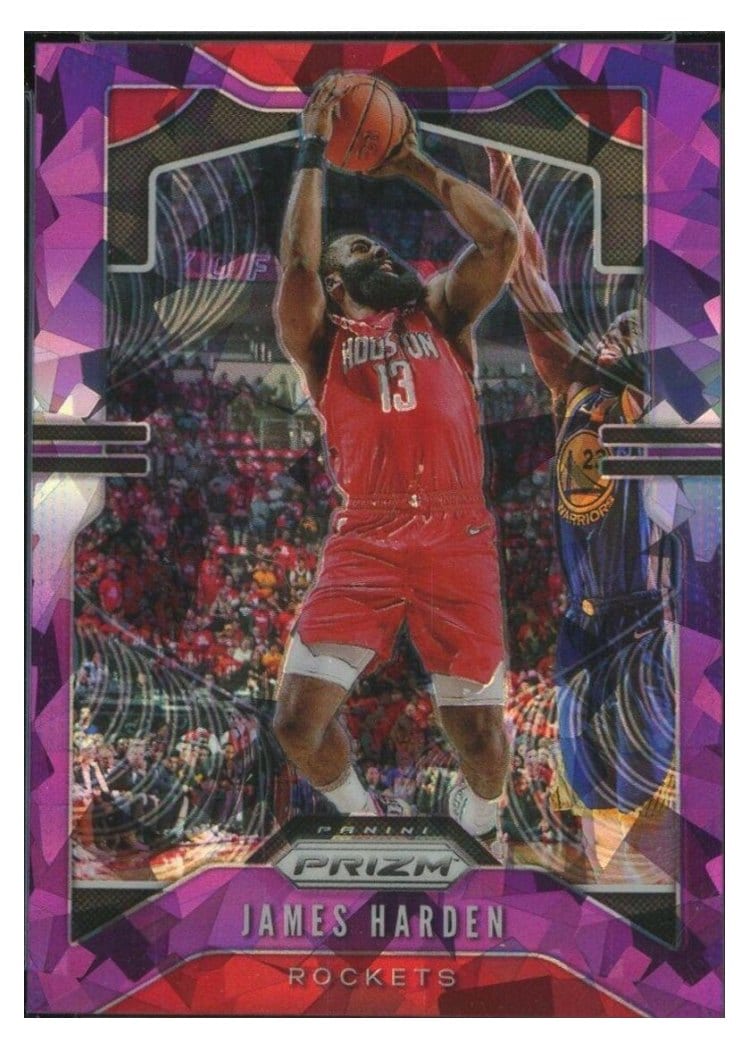 2019-20 Panini Prizm Base Set James Harden #107 card