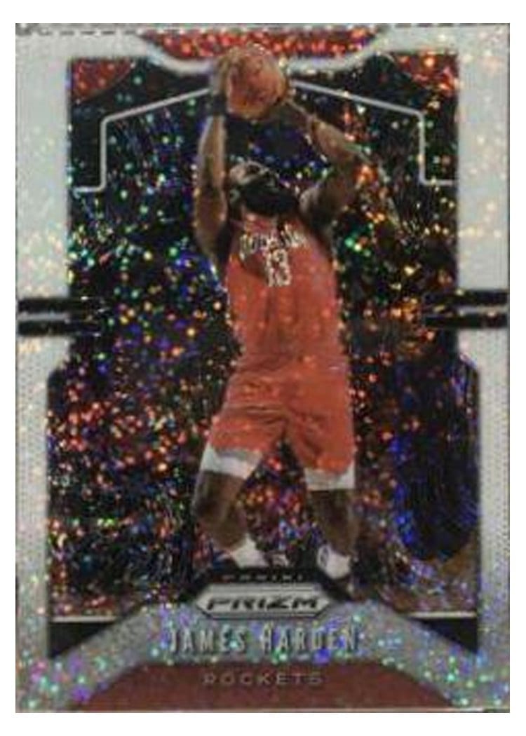 2019-20 Panini Prizm Base Set James Harden #107 card