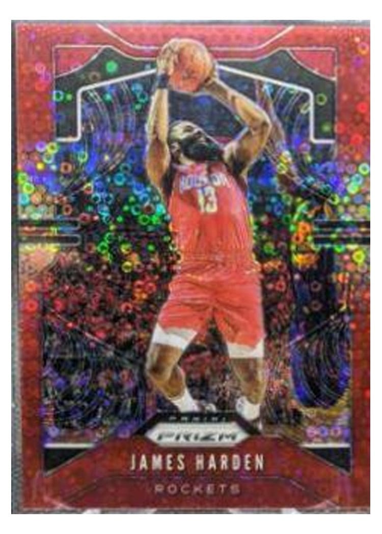 2019-20 Panini Prizm Base Set James Harden #107 card