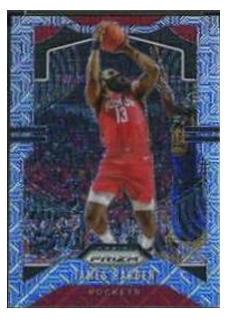 2019-20 Panini Prizm Base Set James Harden #107 card