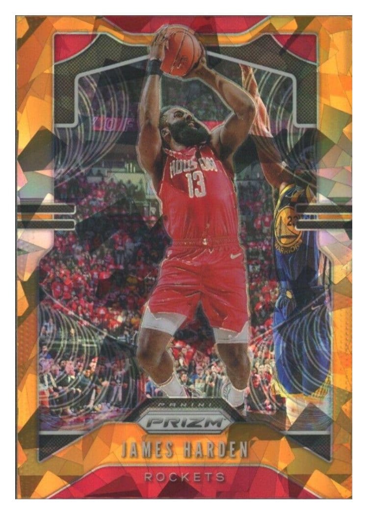 2019-20 Panini Prizm Base Set James Harden #107 card