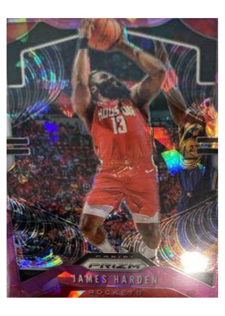 2019-20 Panini Prizm Base Set James Harden #107 card