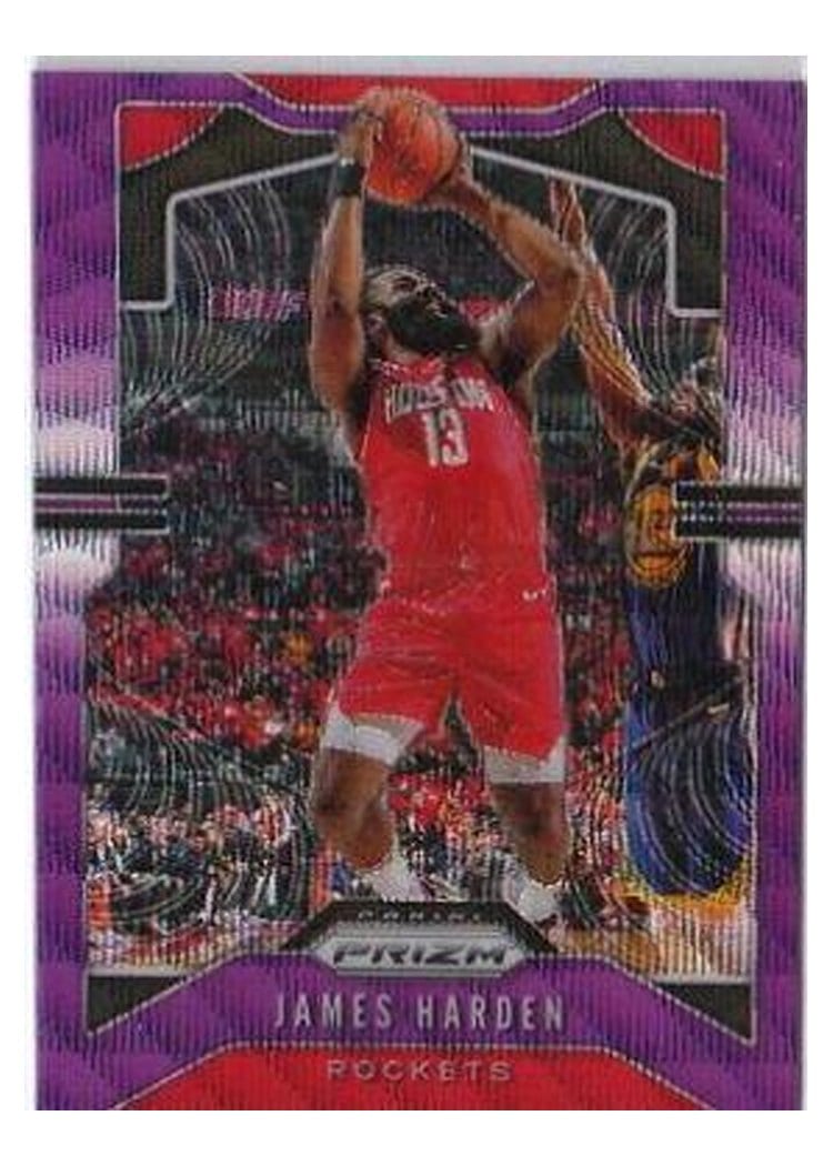 2019-20 Panini Prizm Base Set James Harden #107 card
