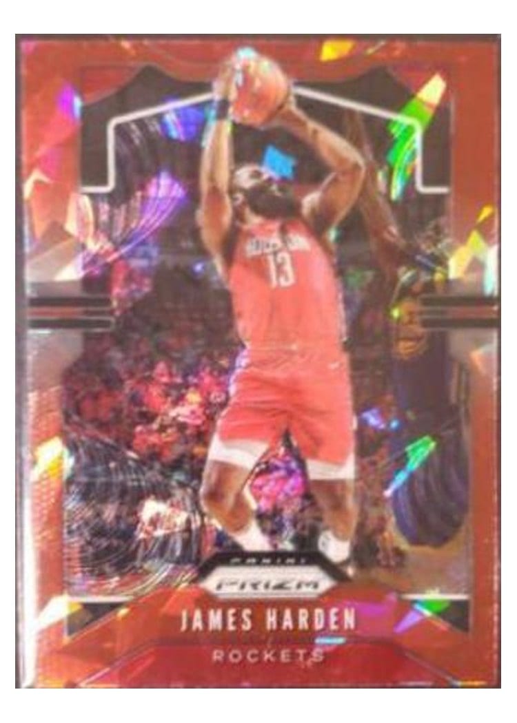 2019-20 Panini Prizm Base Set James Harden #107 card