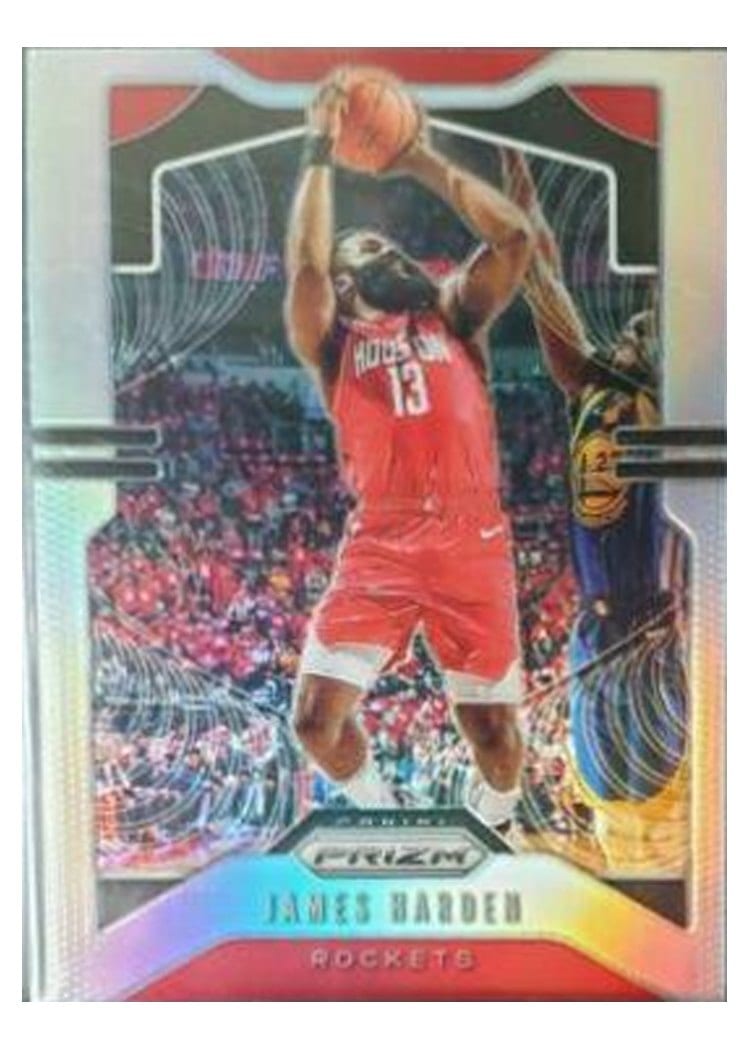 2019-20 Panini Prizm Base Set James Harden #107 card