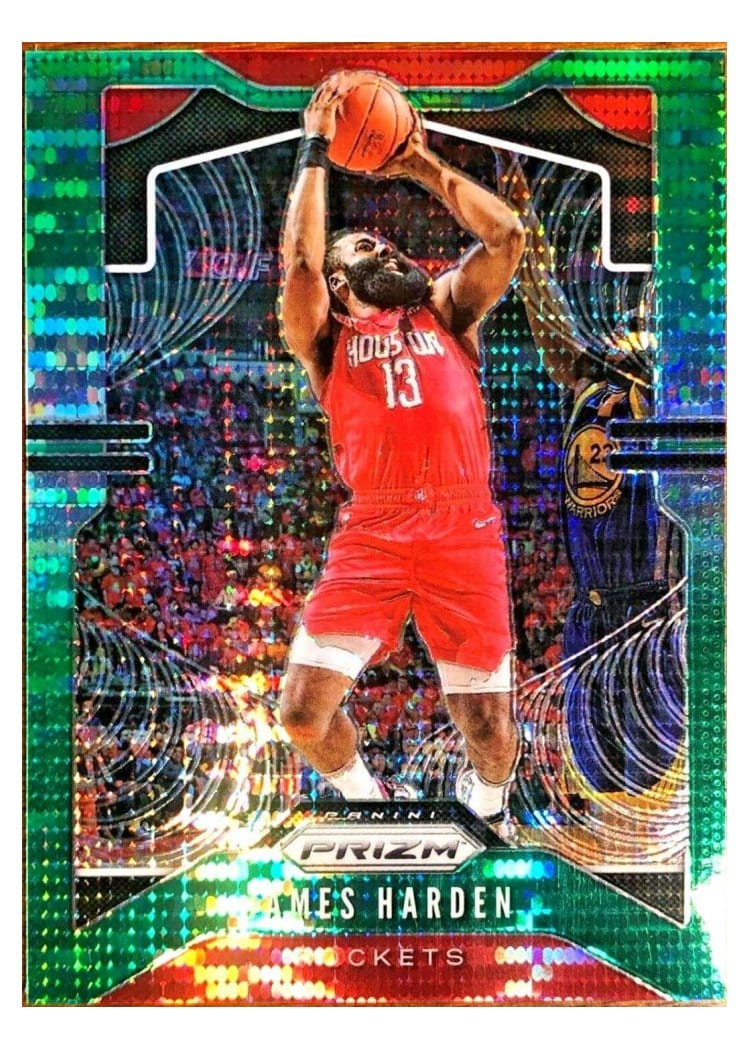 2019-20 Panini Prizm Base Set James Harden #107 card