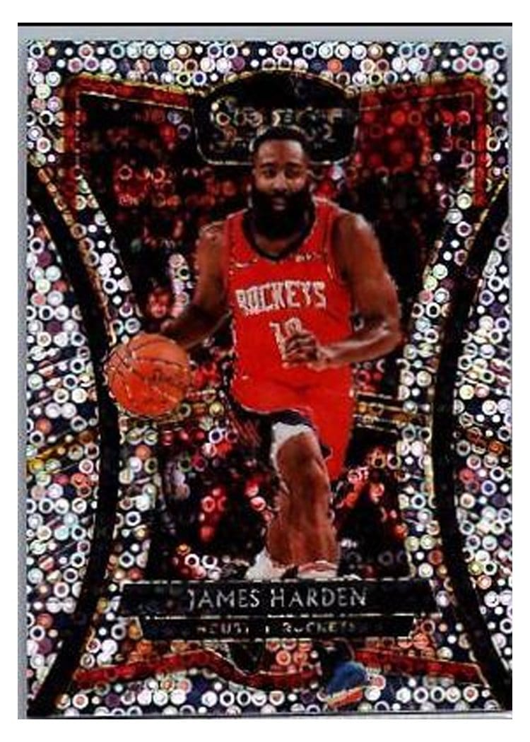 2019-20 Panini Select Base Set James Harden #140 card