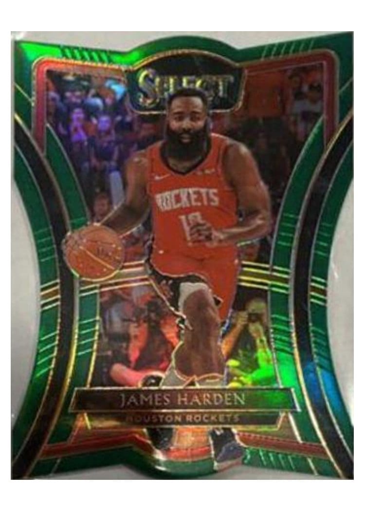 2019-20 Panini Select Base Set James Harden #140 card