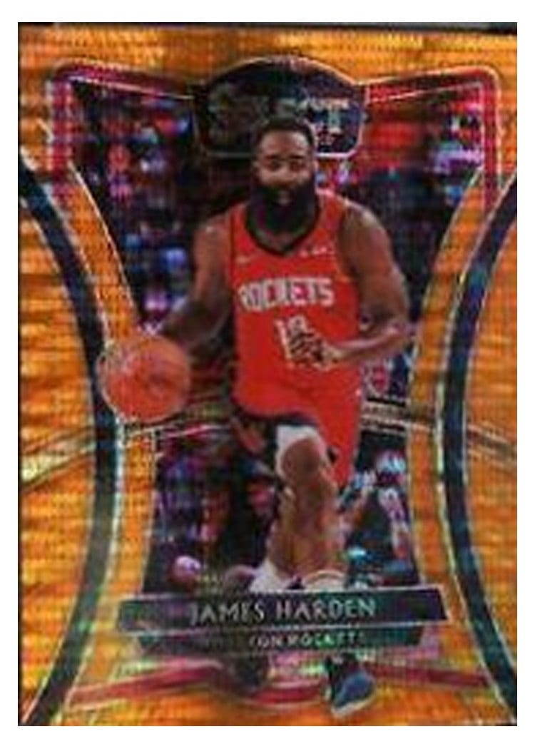 2019-20 Panini Select Base Set James Harden #140 card