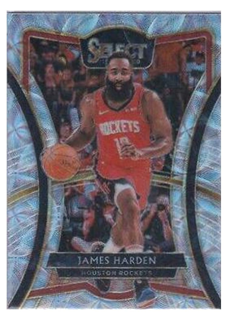 2019-20 Panini Select Base Set James Harden #140 card