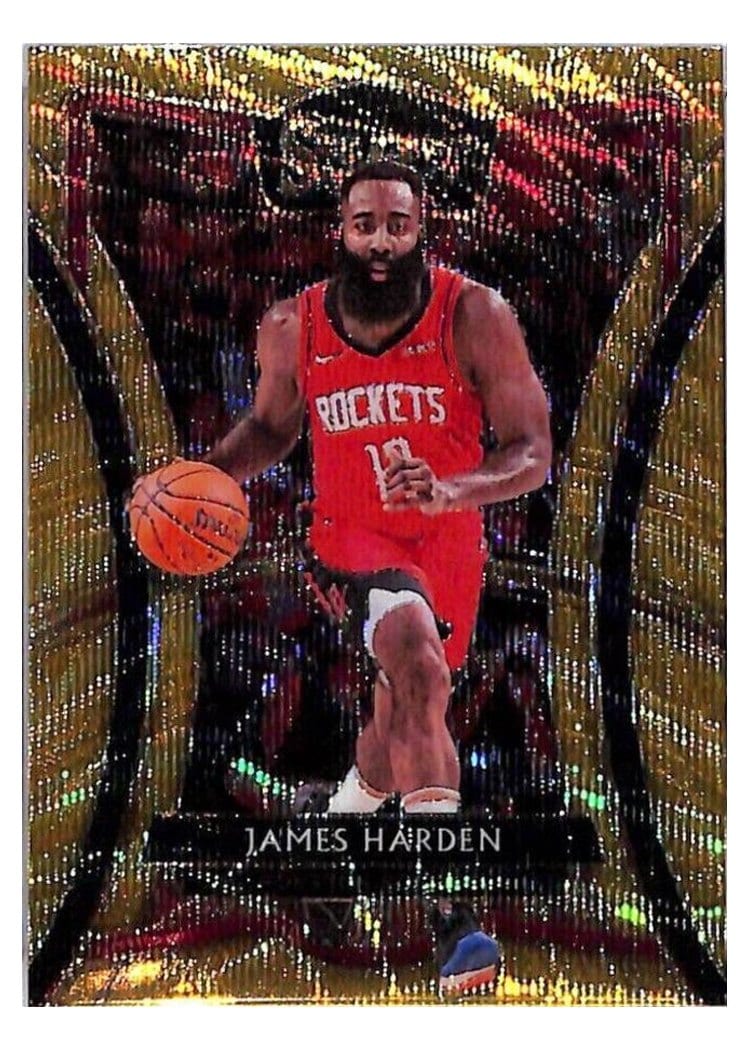 2019-20 Panini Select Base Set James Harden #140 card