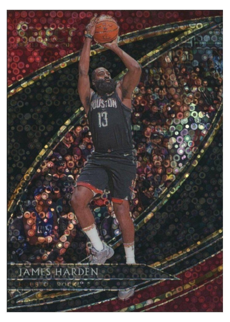 2019-20 Panini Select Base Set James Harden #228 card