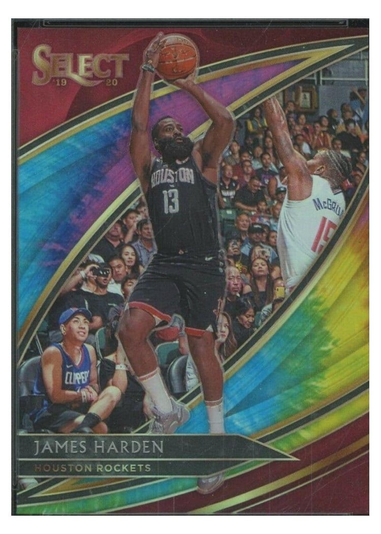 2019-20 Panini Select Base Set James Harden #228 card