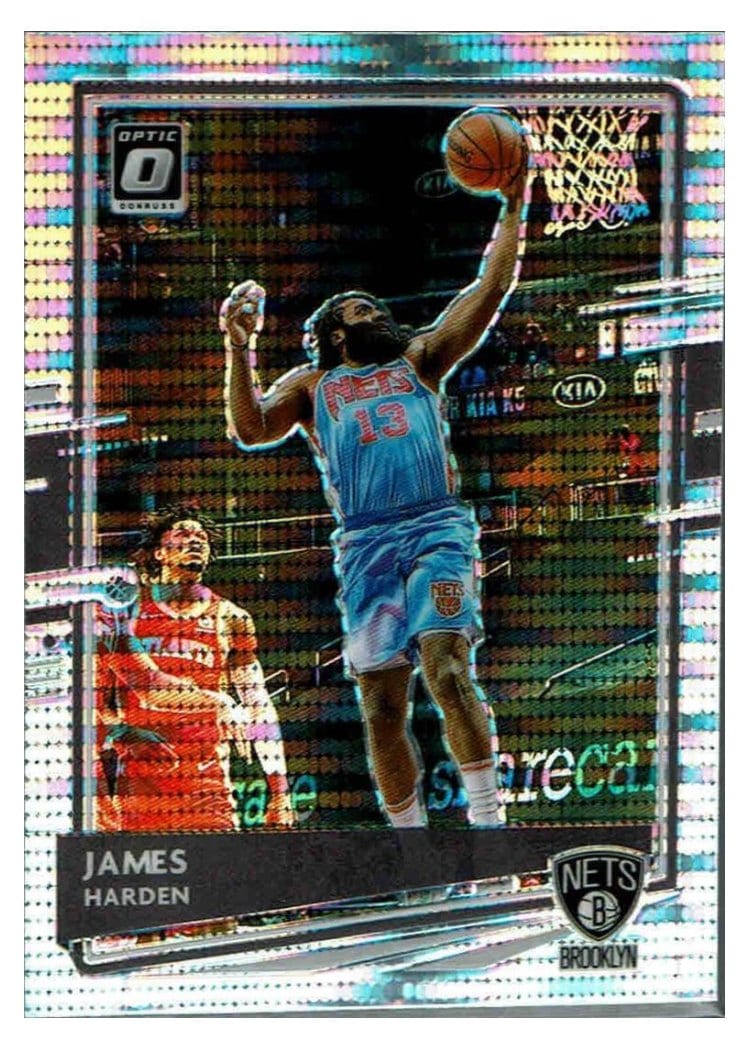 2020-21 Donruss Optic Base Set James Harden #134 card