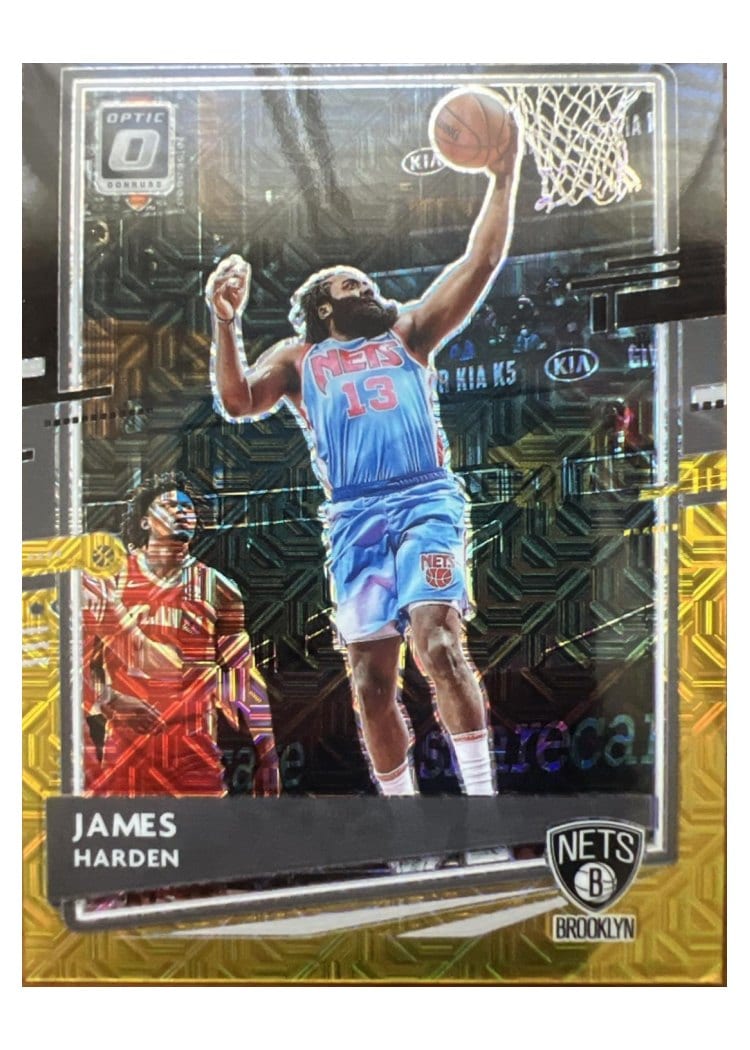 2020-21 Donruss Optic Base Set James Harden #134 card
