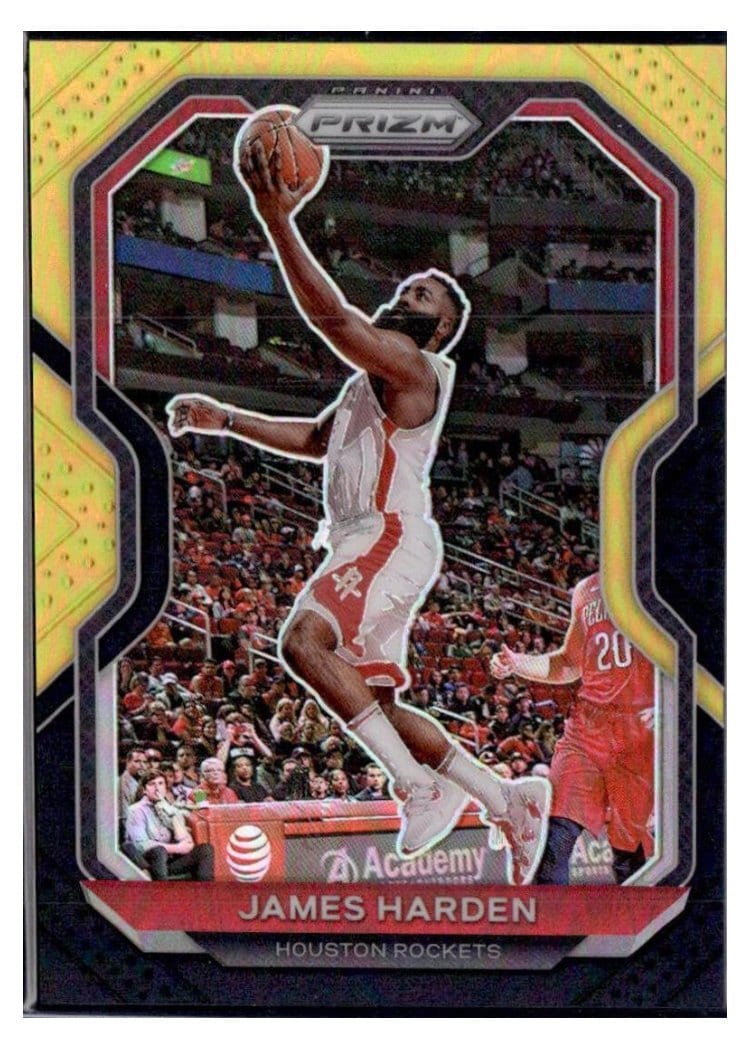 2020-21 Panini Prizm Base Set James Harden #112 card