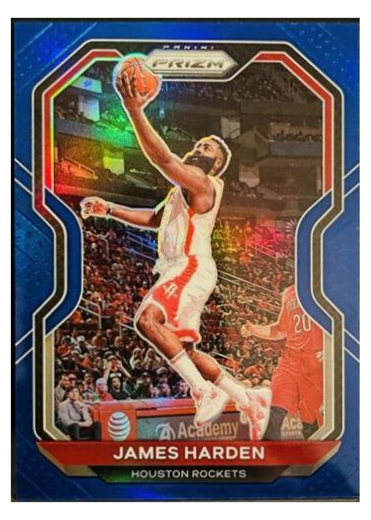 2020-21 Panini Prizm Base Set James Harden #112 card