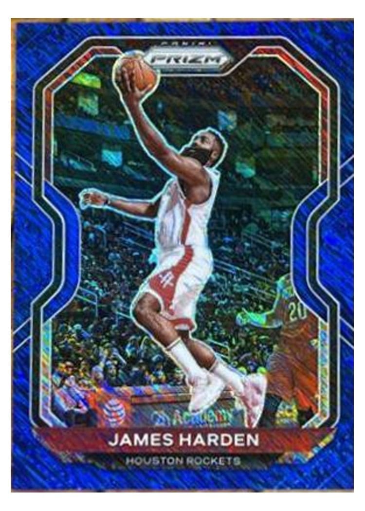 2020-21 Panini Prizm Base Set James Harden #112 card