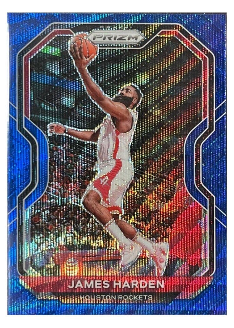 2020-21 Panini Prizm Base Set James Harden #112 card