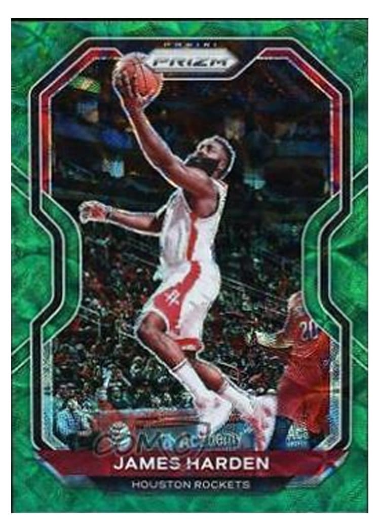 2020-21 Panini Prizm Base Set James Harden #112 card
