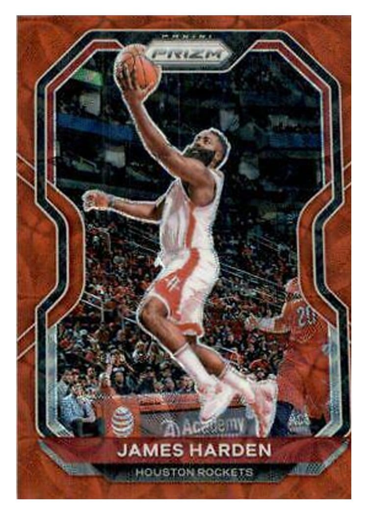 2020-21 Panini Prizm Base Set James Harden #112 card