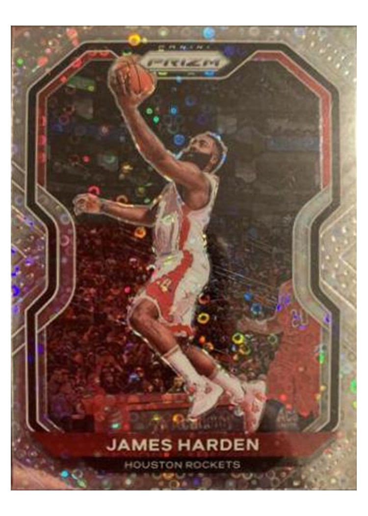 2020-21 Panini Prizm Base Set James Harden #112 card